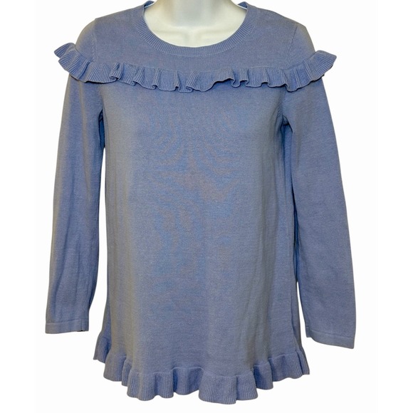 Lilly Pulitzer Other - Lilly Pulitzer Serah Sweater Girls XL(12-14) Periwinkle Purple Long Sleeve